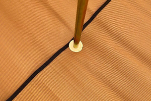 pole on yurt tent floor covering