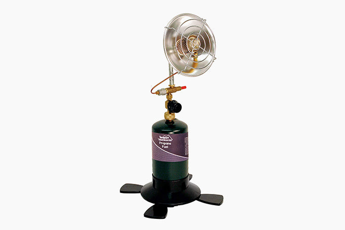 A portable propane heater